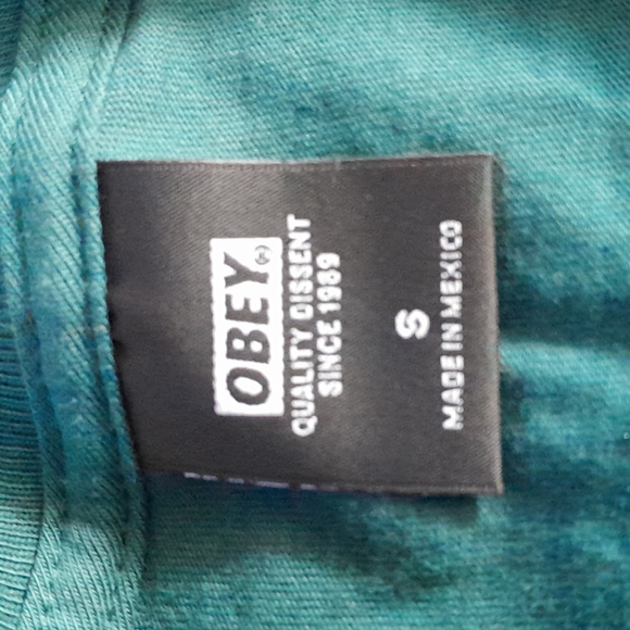 Obey International Worldwide Long Sleeve T-Shirt Size L NWOT🦒60 - Picture 4 of 6